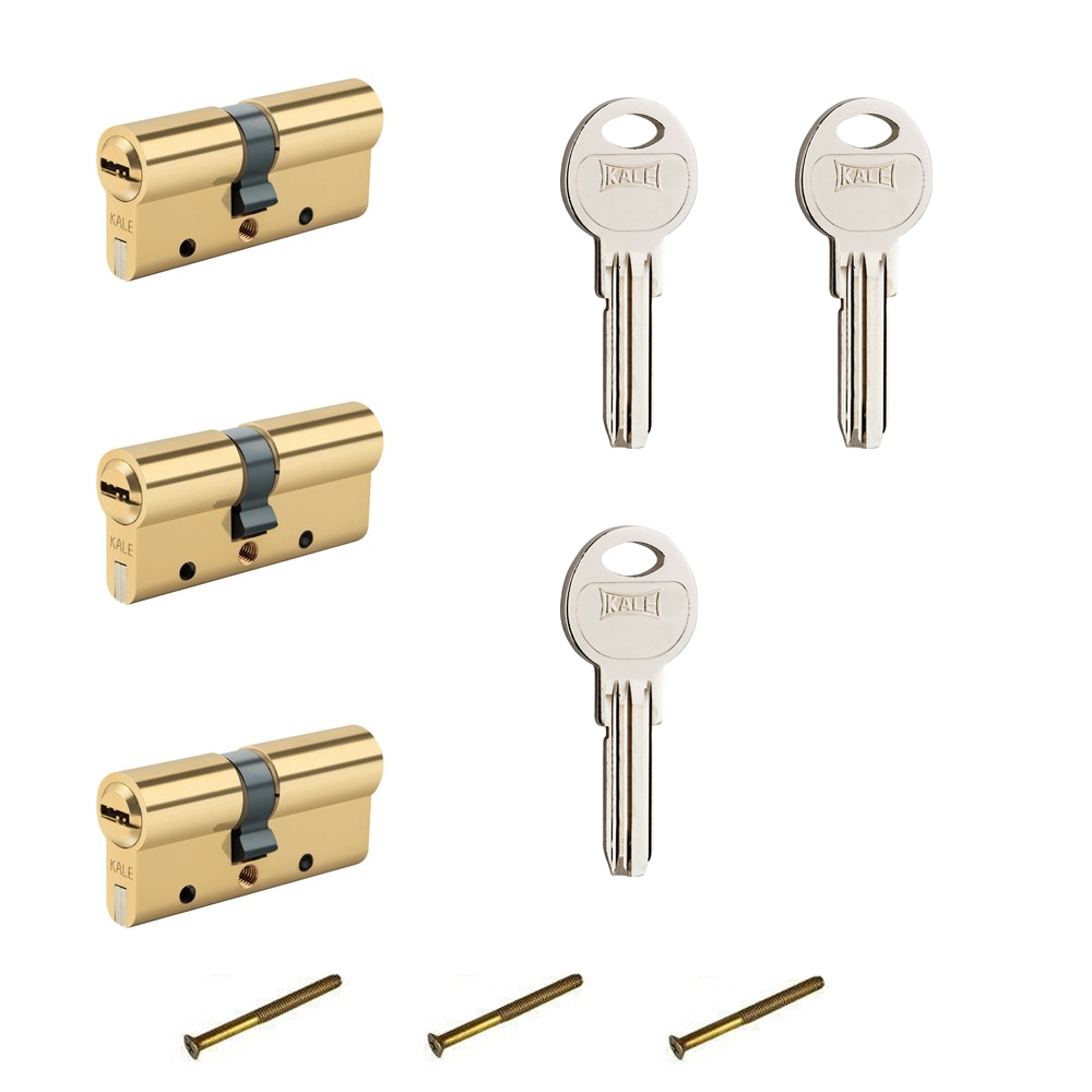 Kale 364 S.Silindir 68mm.Üç.Pas Sistem-Sarı-Bliste