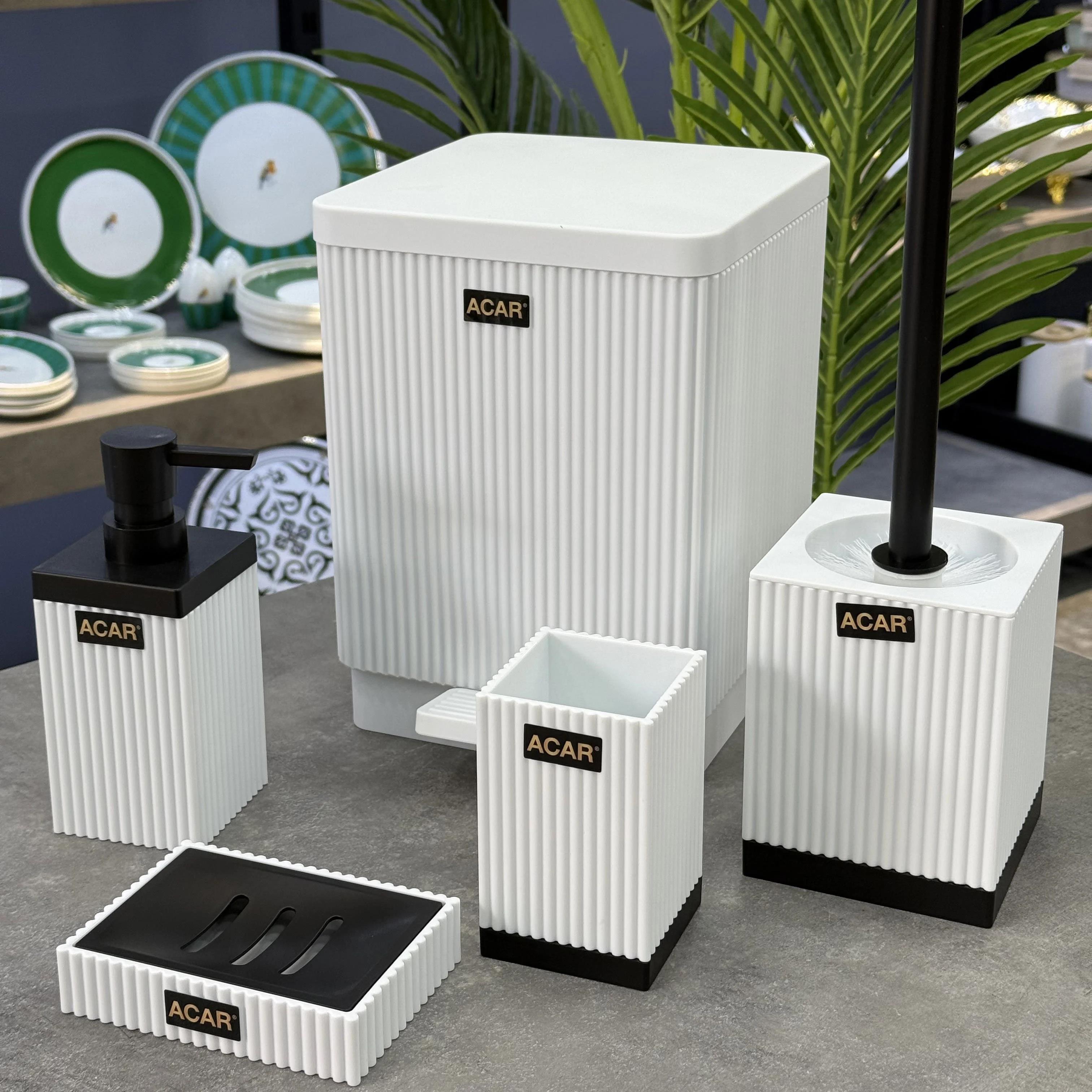 Acar Akrilik 5 Parça Roma Banyo Seti 