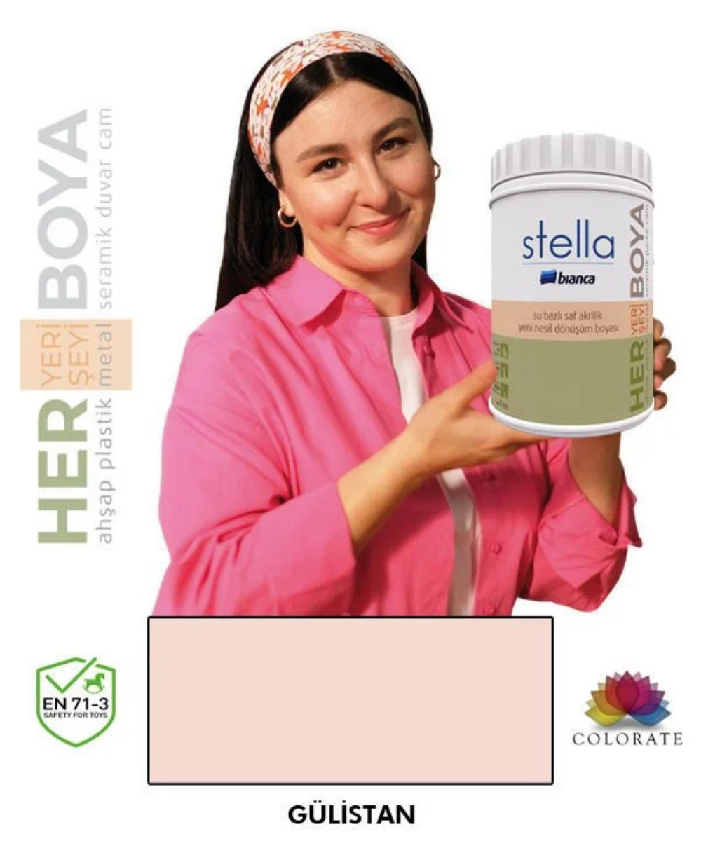 Bianca Stella Su Bazlı Boya Gülistan