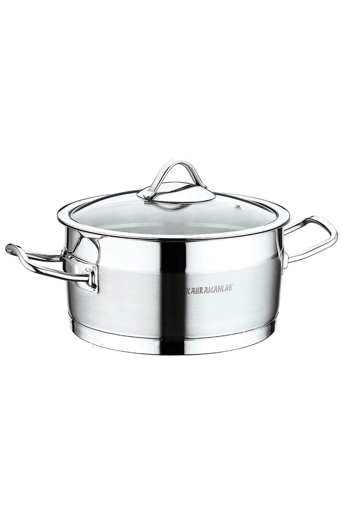 KAHRAMANLAR 22 CM SIRMA DERİN ÇELİK TENCERE 2026