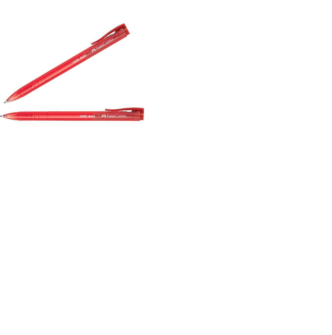 Faber Castell 1425 Auto Tükenmez, Kırmızı ADEL.521