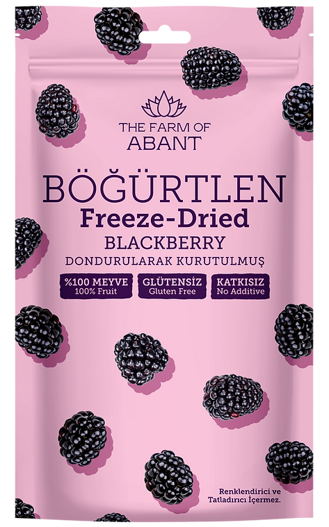 The Farm Of Abant Dondurularak Kurutulmuş Böğürtlen 15 gr