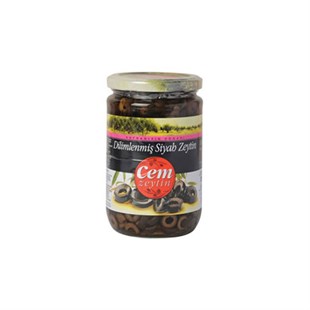 Cem Sliced ​​Jar Black Olives 300 g