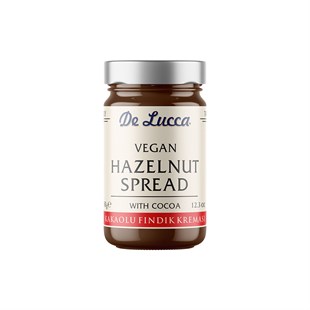 De Lucca Vegan Hazelnut Spread With Cocoa 350g