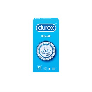 Durex Classic 12 pcs - Baqqalia.com - The Best Shop to Buy Turkish Food and Products - Worldwide Free Shipping for Every Order Above 150 USD