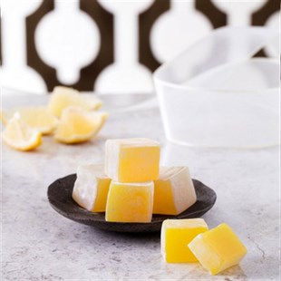 Hafiz Mustafa Turkish Delight with Lemon 1kg - Baqqalia.com - The Best Shop to Buy Turkish Food and Products - Worldwide Free Shipping for Every Order Above $150