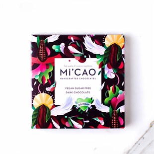 Mi’Cao Vegan & Sugar Free Dark Chocolate 35G  - Baqqalia.com - The Best Shop to Buy Turkish Food and Products - Worldwide Free Shipping for Every Order Above 150 USD
