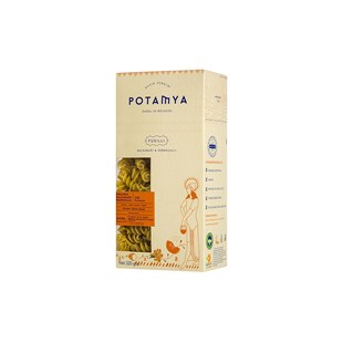 Potamya Organic Pumpkin and Turmeric Fusilli 320 g.