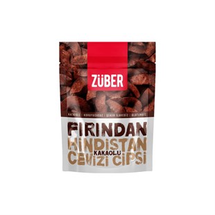 Züber Baked Coconut Chips with Cocoa 40 G - Baqqalia.com - The Best Shop to Buy Turkish Food and Products - Worldwide Free Shipping for Every Order Above 100 USD