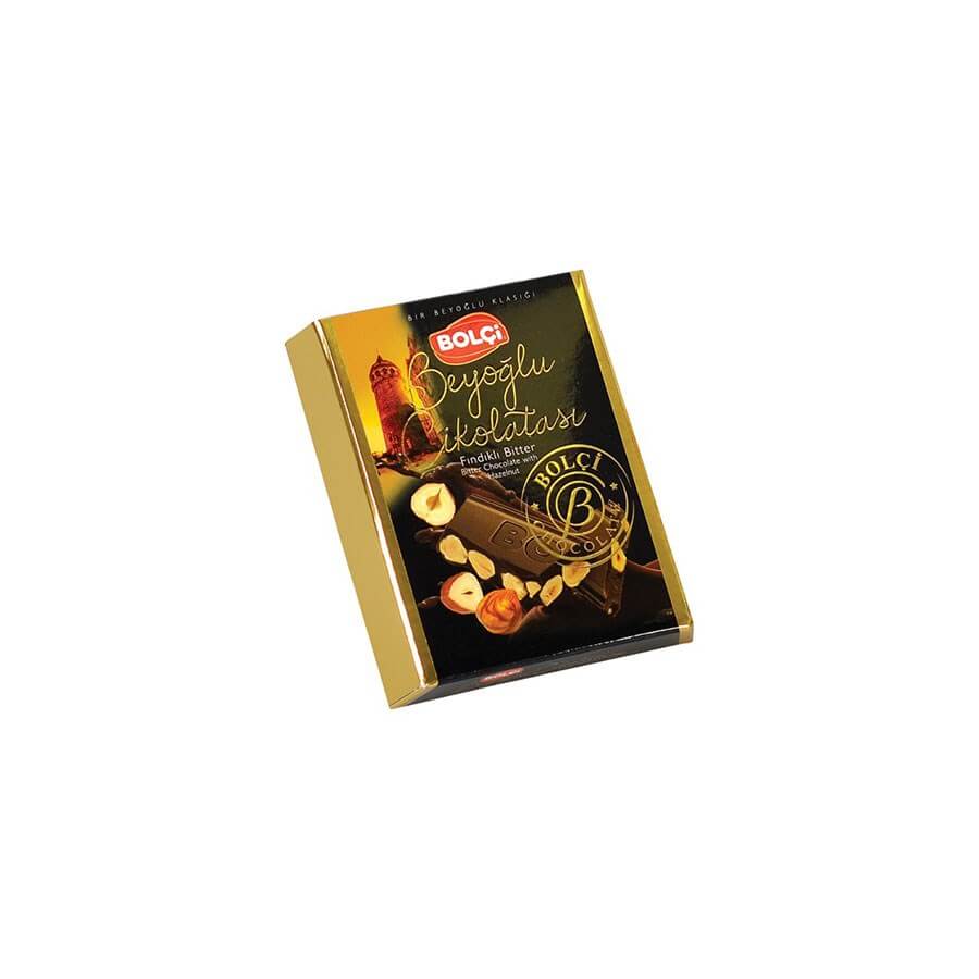 BOLCI Beyoglu Chocolate with Dark Hazelnut 60g