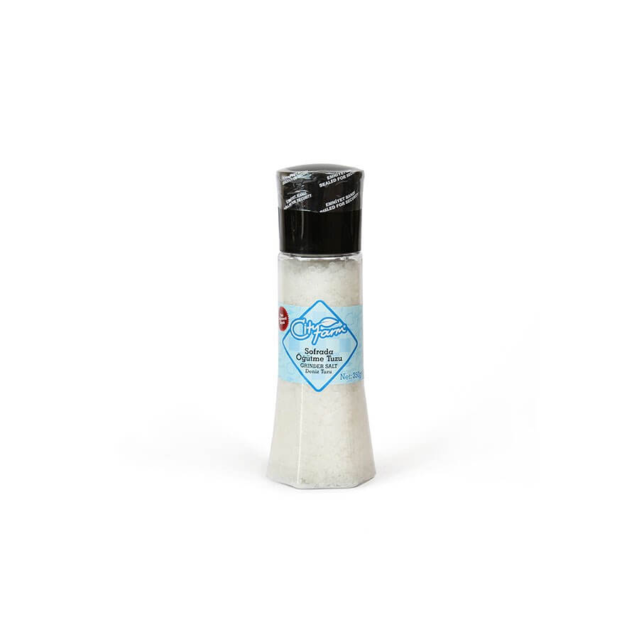 CityFarm Sea Salt Milled Thick 350 gr. - Baqqalia.com - The Best Shop to Buy Turkish Food and Products - Worldwide Free Shipping for Every Order Above 150 USD