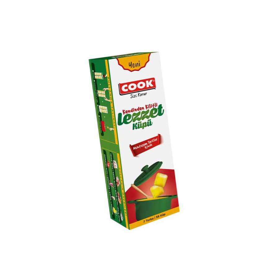 Cook Flavor Cube Self-Locking 7-Pack - Baqqalia.com - The Best Shop to Buy Turkish Food and Products - Worldwide Free Shipping for Every Order Above 150 USD
