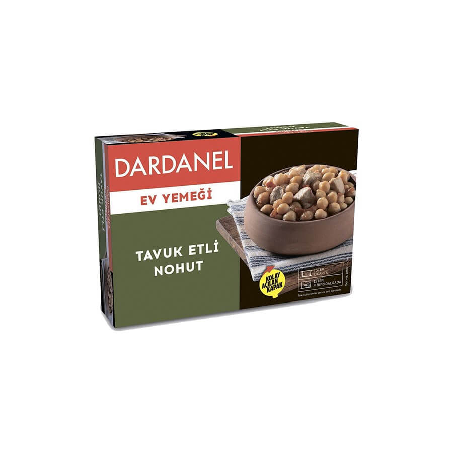 Dardanel Chicken with Chickpeas 200g - Baqqalia.com - The Best Shop to Buy Turkish Food and Products - Worldwide Free Shipping for Every Order Above 100 USD