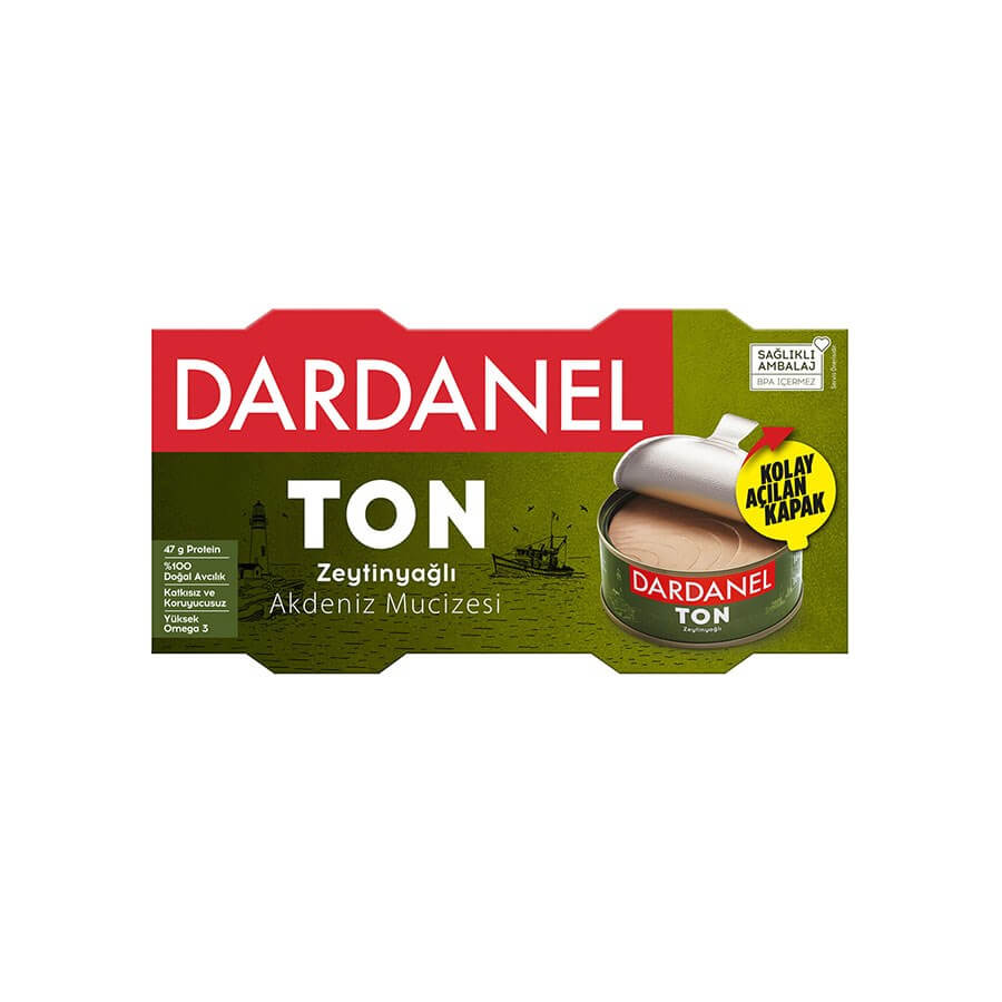 Dardanel Tuna with Olive Oil 2X150 g