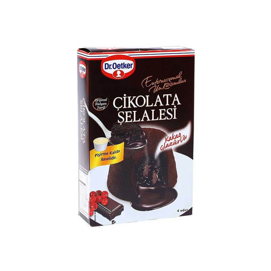 Dr.Oetker Chocolate Waterfall 195 Gr - The Best Shop to Buy Turkish Food and Products - Worldwide Free Shipping for Every Order Above 100 USD