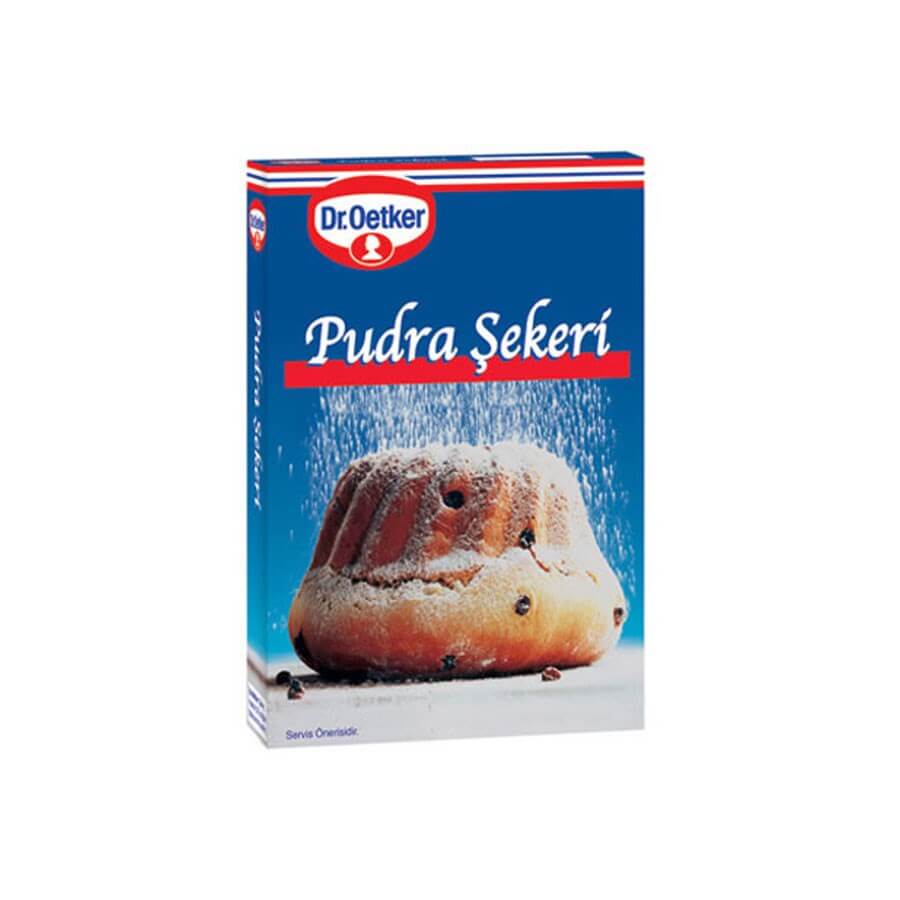 Dr.Oetker Powdered Sugar 250 Gr - Baqqalia.com - The Best Shop to Buy Turkish Food and Products - Worldwide Free Shipping for Every Order Above 100 USD