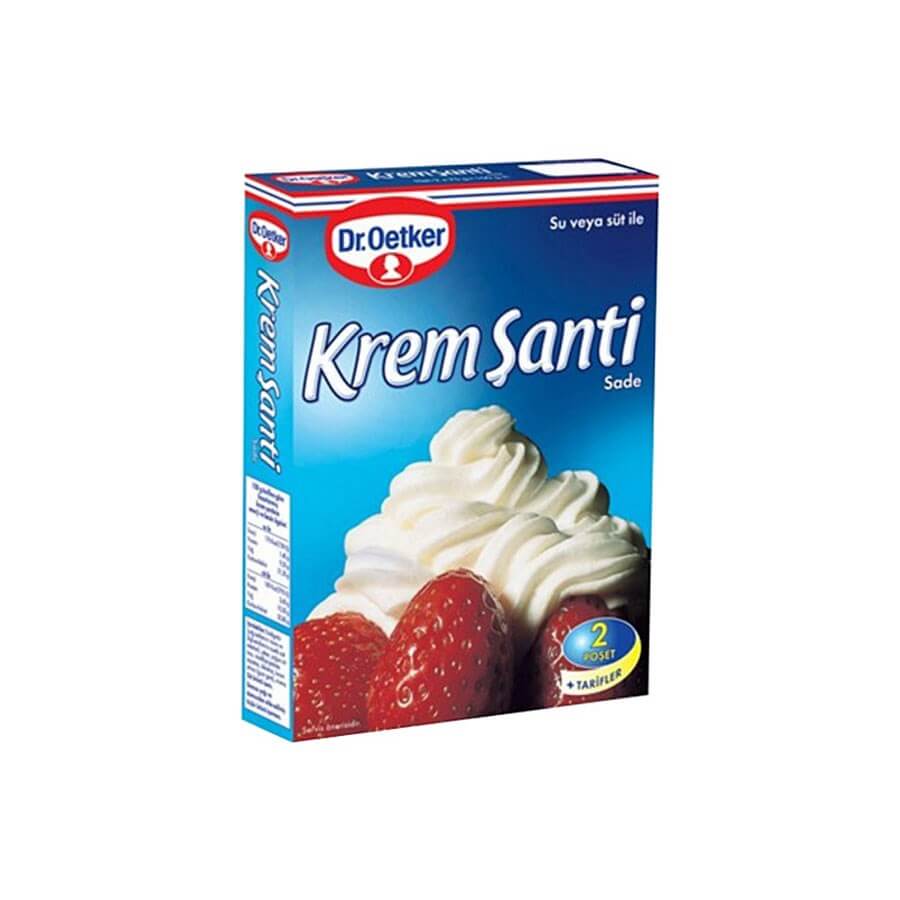 Dr.Oetker Whipped Cream 150 Gr - Baqqalia.com - The Best Shop to Buy Turkish Food and Products - Worldwide Free Shipping for Every Order Above 100 USD