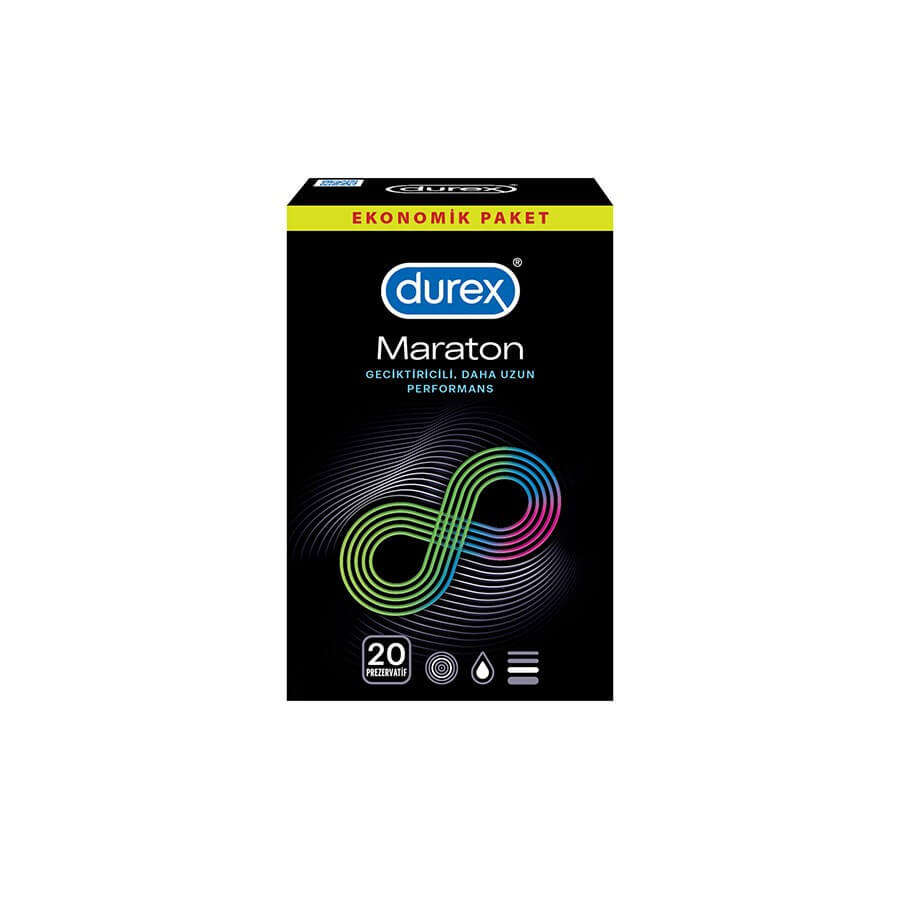 Durex Marathon 20 pcs - Baqqalia.com - The Best Shop to Buy Turkish Food and Products - Worldwide Free Shipping for Every Order Above 150 USD