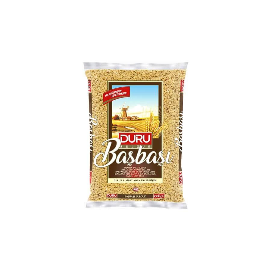 Duru Bulgur for Rice 1 kg - Baqqalia.com - The Best Shop to Buy Turkish Food and Products - Worldwide Free Shipping for Every Order Above 100 USD
