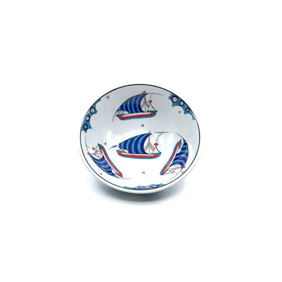 KALYON İZNİK 6 PIECE BOWL SET - Baqqalia.com - The Best Shop to Buy Turkish Food and Products - Worldwide Free Shipping for Every Order Above 150 USD