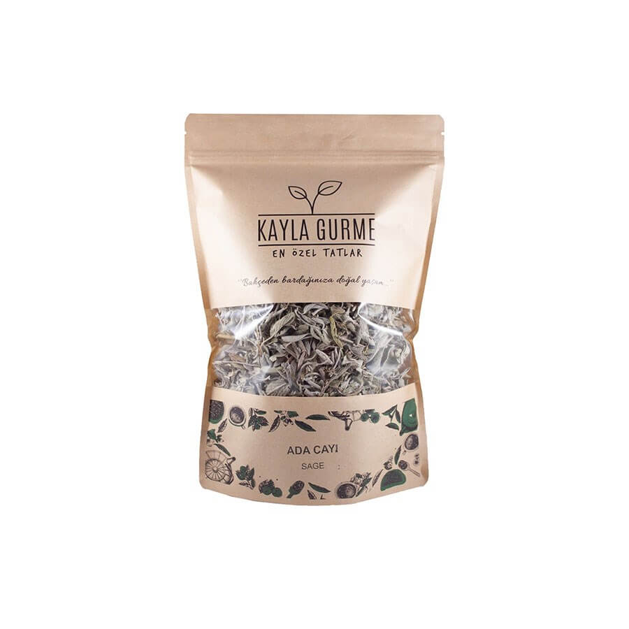 Kayla Gurme Sage Tea (150 gr) - Baqqalia.com - The Best Shop to Buy Turkish Food and Products - Worldwide Free Shipping for Every Order Above 150 USD

