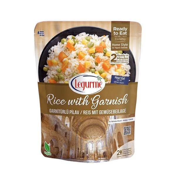 Legurme Rice With Garnish 250gr