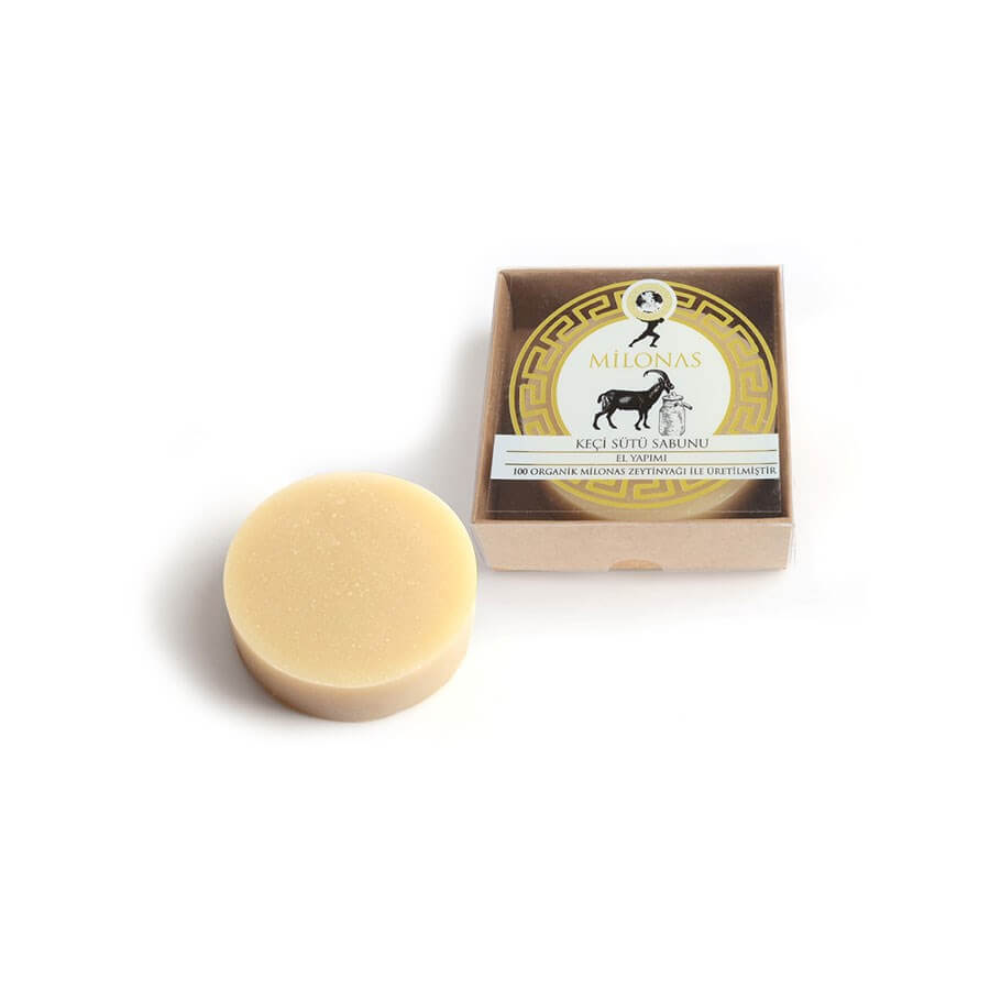 Milonas Goat Milk Soap 80gr - Baqqalia.com - One-Stop-Shop for Turkey's Best Turkish Bath Hammam Brands - Enjoy best prices with free worldwide shipping for every order over $150