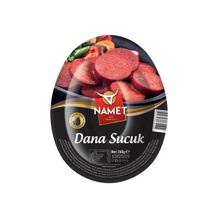 
Namet Kangal Sucuk 240 G -  Baqqalia.com - The Best Shop to Buy Turkish Food and Products - Worldwide Free Shipping for Every Order Above 150 USD
