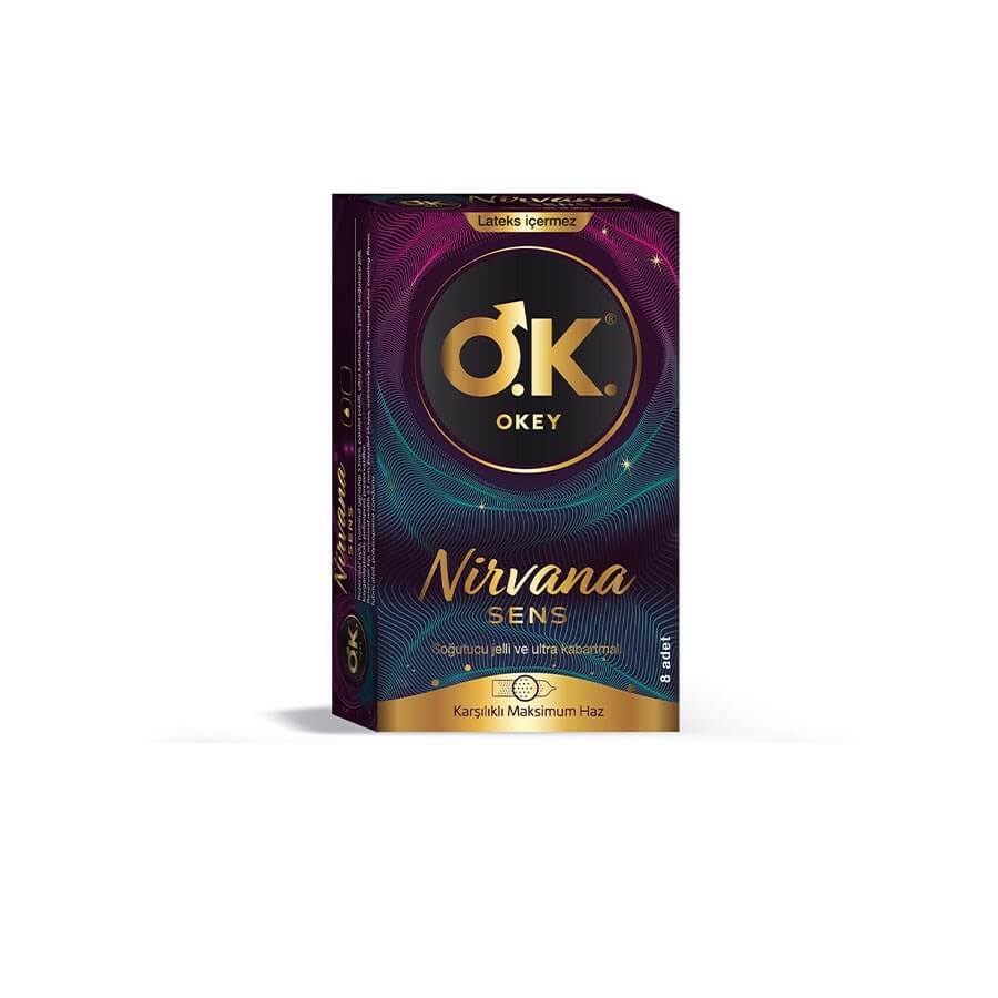 Okey Nirvana Sens 8 pcs - Baqqalia.com - The Best Shop to Buy Turkish Food and Products - Worldwide Free Shipping for Every Order Above 150 USD