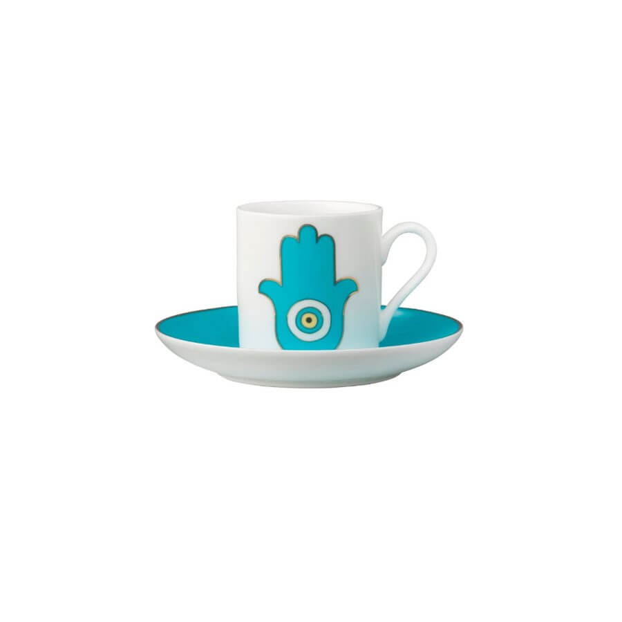 Paşabahçe Bereket Porcelain Coffee Cup  - Baqqalia.com - The Best Shop to Buy Turkish Food and Products - Worldwide Free Shipping for Every Order Above 100 USD