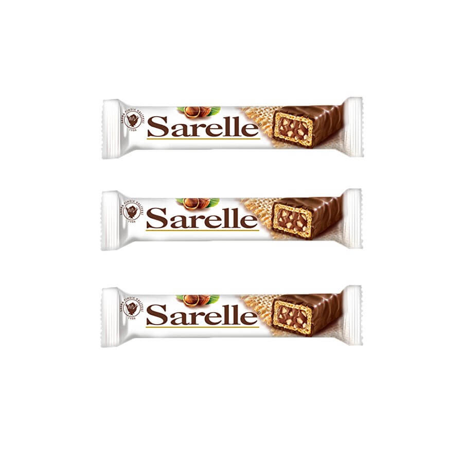 Sarelle Gold Wafer 33g Pack of 3