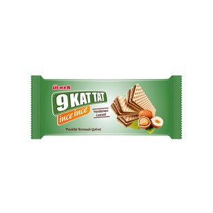9 Kat Tat Thin Hazelnut 114 G - Baqqalia.com - The Best Shop to Buy Turkish Food and Products - Worldwide Free Shipping for Every Order Above 150 USD