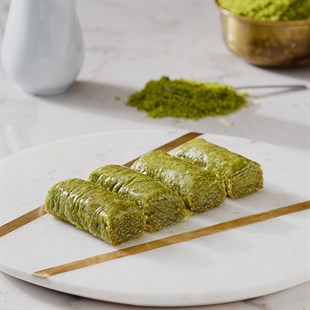 BAKLAVACI HACIBABA Pistachio Sarma 1 kg - Baqqalia.com - The Best Shop to Buy Turkish Food and Products - Worldwide Free Shipping for Every Order Above 100 USD