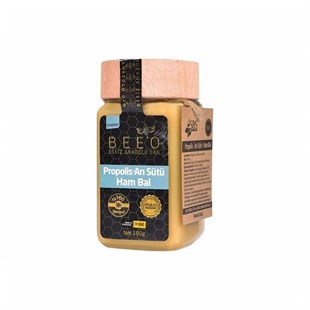 Beeo 190 G Propolis Bee Milk Raw Honey Mix -  Baqqalia.com - The Best Shop to Buy Turkish Food and Products - Worldwide Free Shipping for Every Order Above 150 USD