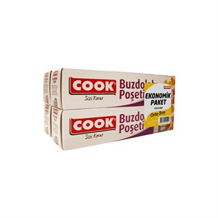Cook Refrigerator Bag (3+1) Medium Size 120 Pieces - Baqqalia.com - The Best Shop to Buy Turkish Food and Products - Worldwide Free Shipping for Every Order Above 150 USD