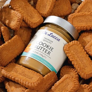 De Lucca Cookie Butter 350g - Baqqalia.com - One-Stop-Shop for Turkey's Best Spreads Brands - Enjoy best prices with free worldwide shipping for every order over $150
