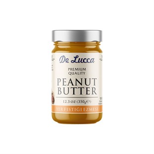 De Lucca Peanut Butter 350 gr.  -  Baqqalia.com - The Best Shop to Buy Turkish Food and Products - Worldwide Free Shipping for Every Order Above 150 USD