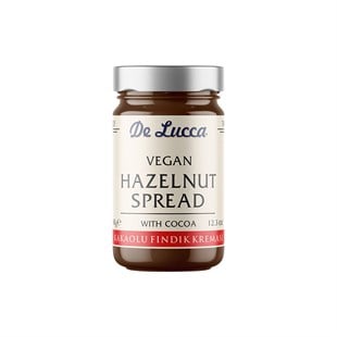 De Lucca Vegan Hazelnut Spread With Cocoa 350 gr. -  Baqqalia.com - The Best Shop to Buy Turkish Food and Products - Worldwide Free Shipping for Every Order Above 150 USD
