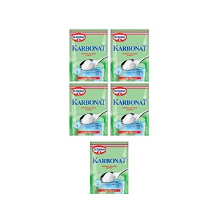 Dr.Oetker Carbonate 5-Pack 25 Gr - Baqqalia.com - The Best Shop to Buy Turkish Food and Products - Worldwide Free Shipping for Every Order Above 100 USD