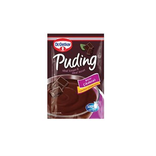 Dr.Oetker Pudding Dark Chocolate 111 Gr- Baqqalia.com - The Best Shop to Buy Turkish Food and Products - Worldwide Free Shipping for Every Order Above 100 USD