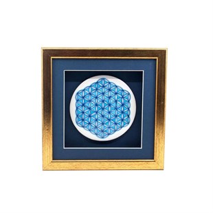 FRAME FRAME TILE | TURQUOISE - Baqqalia.com - The Best Shop to Buy Turkish Food and Products - Worldwide Free Shipping for Every Order Above 150 USD