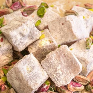 Haci Bekir Extra Pistachio Turkish Delight 200g - Shop Turkish Delight at Baqqalia.com - Best Brands and Products - Free Worldwide Shipping Over $150