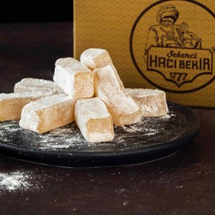 Haci Bekir Turkish Delight with Mastic 250g - Shop Turkish Delight at Baqqalia.com - Best Brands and Products - Free Worldwide Shipping Over $150