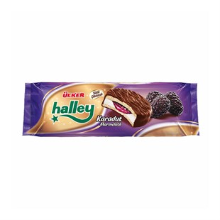 Halley Black Mulberry Sandwich Biscuit 236 G - Baqqalia.com - The Best Shop to Buy Turkish Food and Products - Worldwide Free Shipping for Every Order Above 150 USD