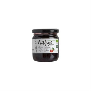 Lütfiye organic cherry jam 220g - Baqqalia.com - Best Shop to Buy Turkish Food and Products - Free Worldwide Express Delivery over $150 - 