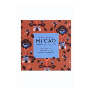 Mi'Cao Rice Puff Turkish Coffee Chocolate 70g - Baqqalia.com - The Best Shop to Buy Turkish Food and Products - Worldwide Free Shipping for Every Order Above 150 USD