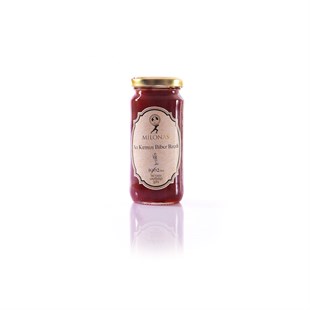 Milonas Hot Red Pepper Jam 300Gr - Baqqalia.com - One-Stop-Shop for Turkey's Best Jam Brands - Enjoy best prices with free worldwide shipping for every order over $150
