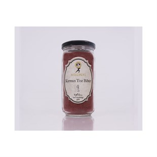 Milonas Red Powdered Pepper 175gr -  Baqqalia.com - The Best Shop to Buy Turkish Food and Products - Worldwide Free Shipping for Every Order Above 150 USD