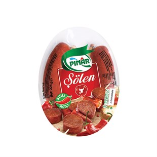 Pınar Şölen Hot Kangal Sucuk 225 G -  Baqqalia.com - The Best Shop to Buy Turkish Food and Products - Worldwide Free Shipping for Every Order Above 150 USD