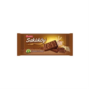 Saklıkoy Chocolate Cream Biscuit 87 G - Baqqalia.com - The Best Shop to Buy Turkish Food and Products - Worldwide Free Shipping for Every Order Above 150 USD